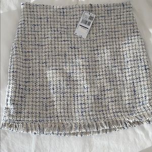 Mango tweed skirt. NWT